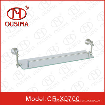 Stainless Steel Single Glass Towel Rack